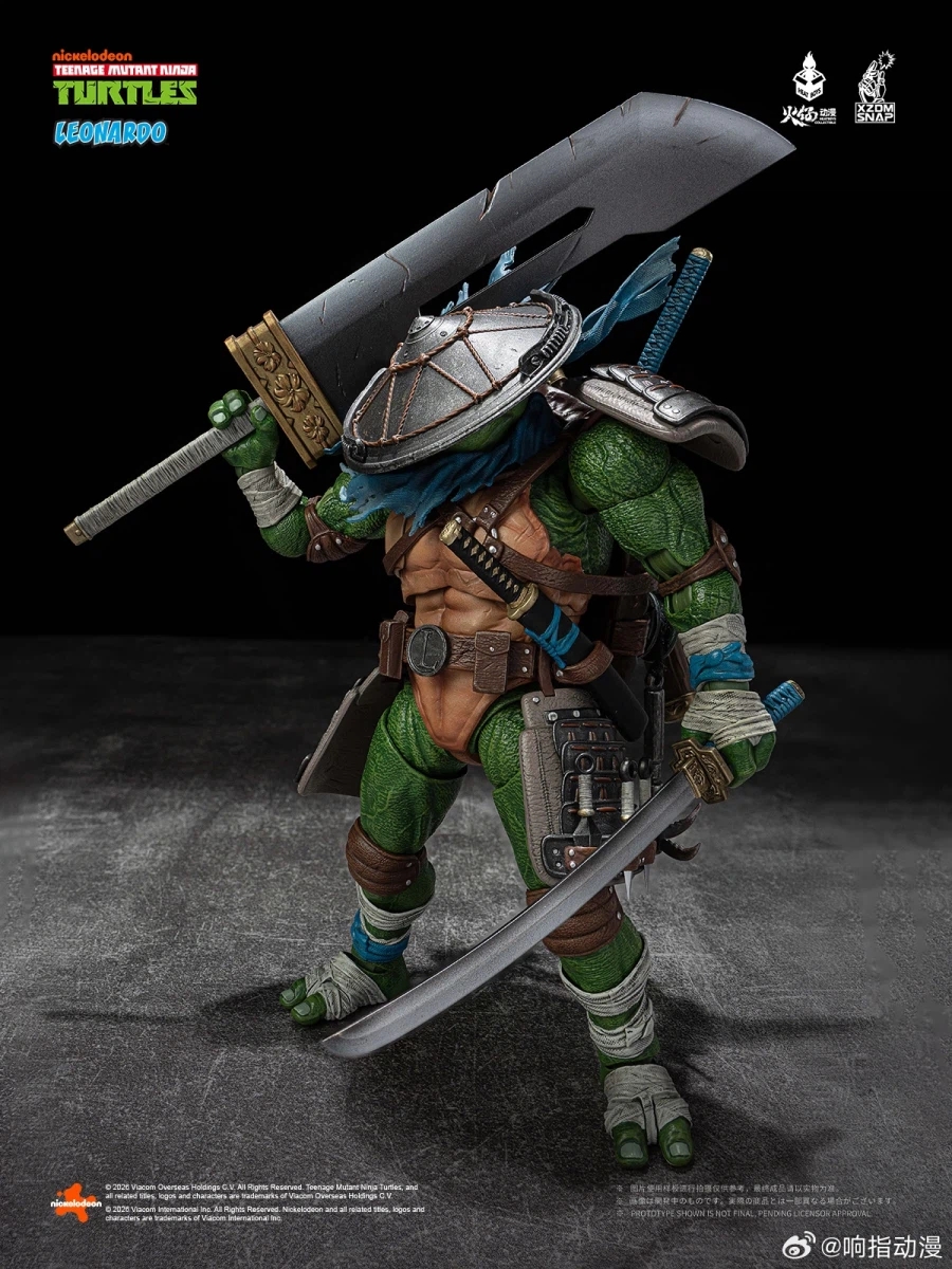 [히트보이즈] 1/9 히트피그 닌자 거북이 - 레오나르도 디럭스_3.webp