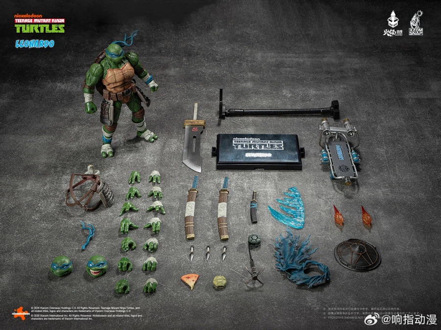 [히트보이즈] 1/9 히트피그 닌자 거북이 - 레오나르도 디럭스_9.webp