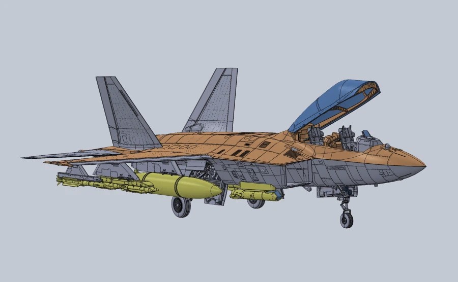 [아카데미과학] 1/48 KF-21(보라매) 양산 1호기_1.webp