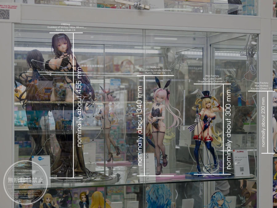 [회천당] 1/6 하츠네 바니걸ver. 크기 비교_2.webp