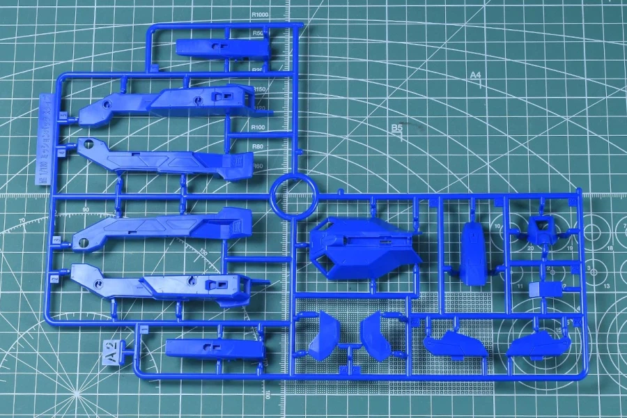 MG F90 ⅢY 클러스터 건담용 미션 팩 X 타입 박스 / 런너 / 조립 설명서_13.webp