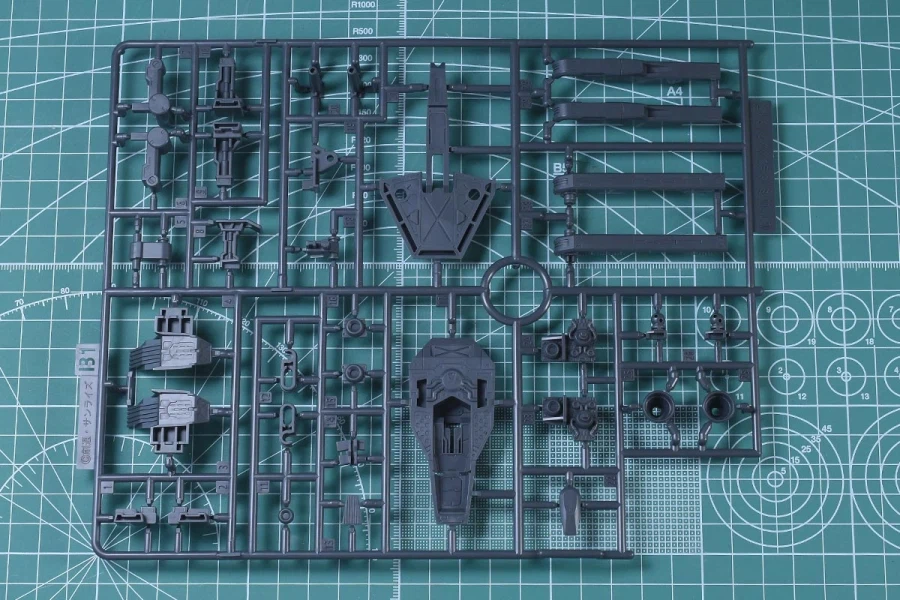 MG F90 ⅢY 클러스터 건담용 미션 팩 X 타입 박스 / 런너 / 조립 설명서_14.webp
