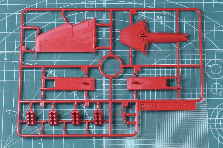 MG F90 ⅢY 클러스터 건담용 미션 팩 X 타입 박스 / 런너 / 조립 설명서_16.webp