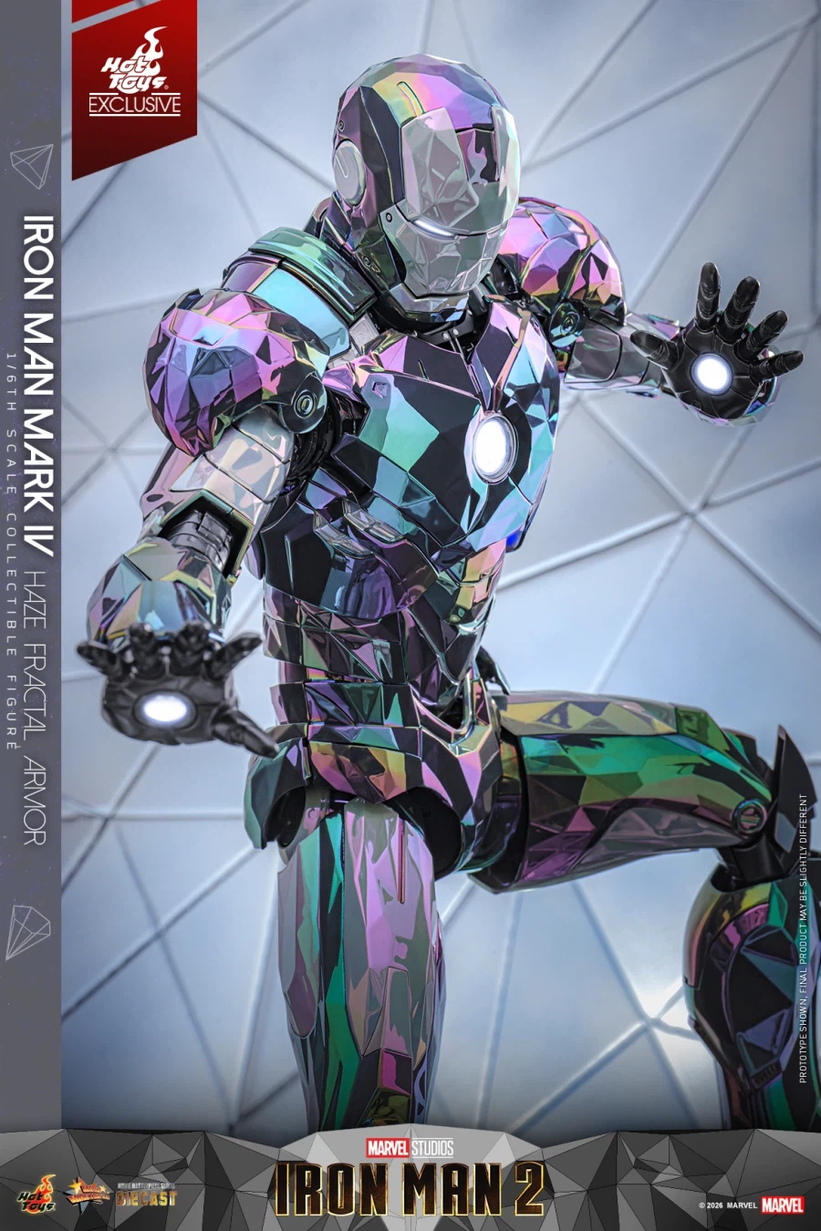 [핫토이] 1/6 아이언맨 2 - 아이언맨 마크4 헤이즈 프랙탈 아머_4.webp