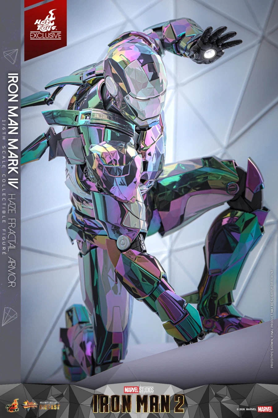 [핫토이] 1/6 아이언맨 2 - 아이언맨 마크4 헤이즈 프랙탈 아머_12.webp
