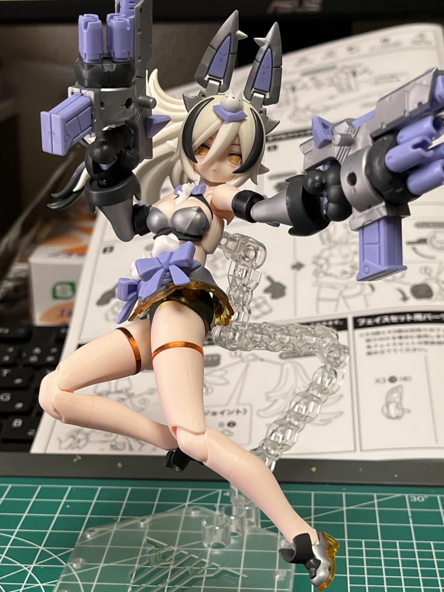 [코토부키야] PUNI☆MOFU 긴란 가조립 + 인형 아이 조합 사진_2.webp