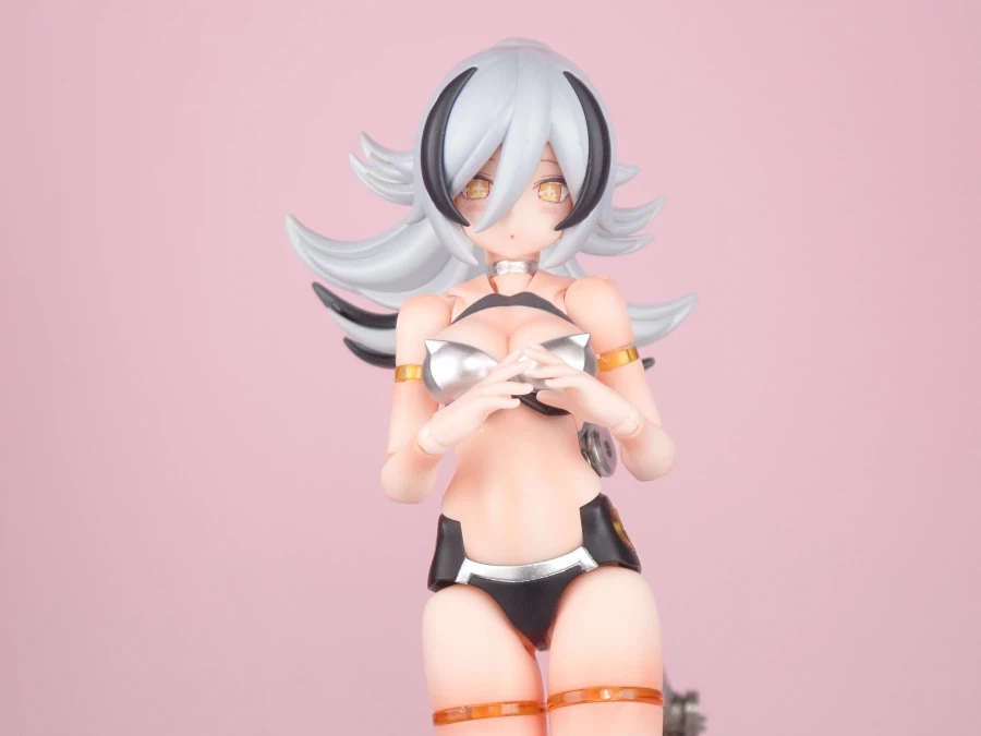 [코토부키야] PUNI☆MOFU 긴란 가조립 + 인형 아이 조합 사진_17.webp