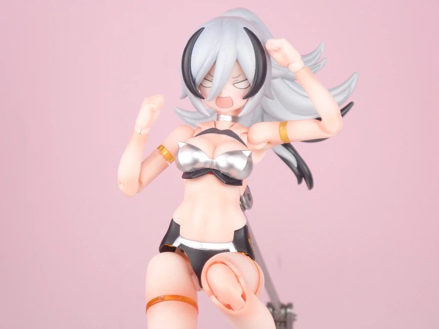 [코토부키야] PUNI☆MOFU 긴란 가조립 + 인형 아이 조합 사진_18.webp