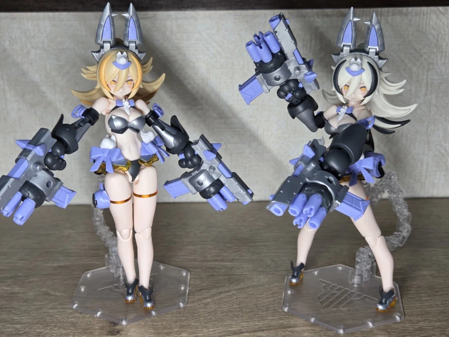 [코토부키야] PUNI☆MOFU 긴란 가조립 + 인형 아이 조합 사진_20.webp