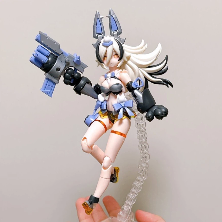 [코토부키야] PUNI☆MOFU 긴란 가조립 + 인형 아이 조합 사진_9.webp