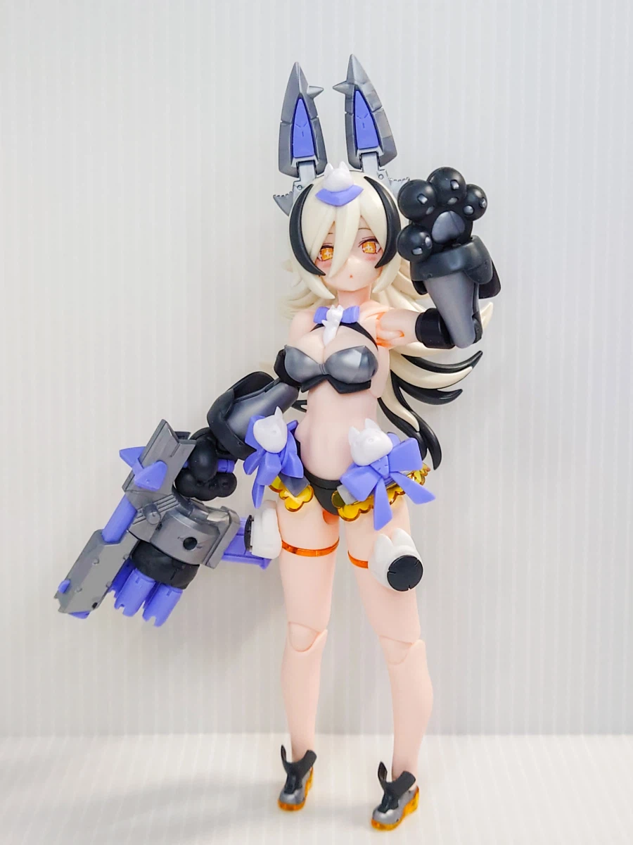 [코토부키야] PUNI☆MOFU 긴란 가조립 + 인형 아이 조합 사진_11.webp