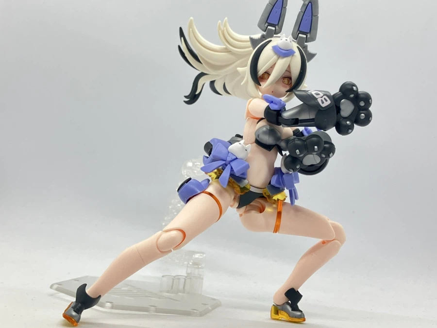 [코토부키야] PUNI☆MOFU 긴란 가조립 + 인형 아이 조합 사진_8.webp