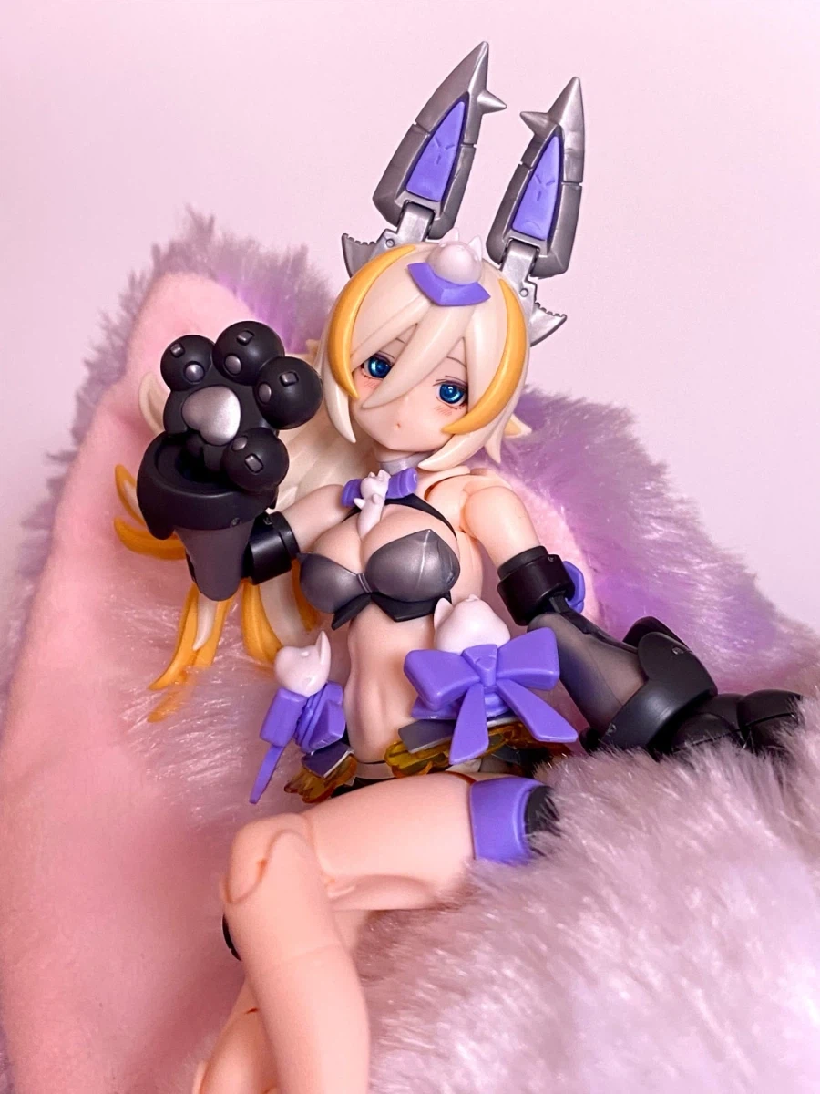 [코토부키야] PUNI☆MOFU 긴란 가조립 + 인형 아이 조합 사진_26.webp