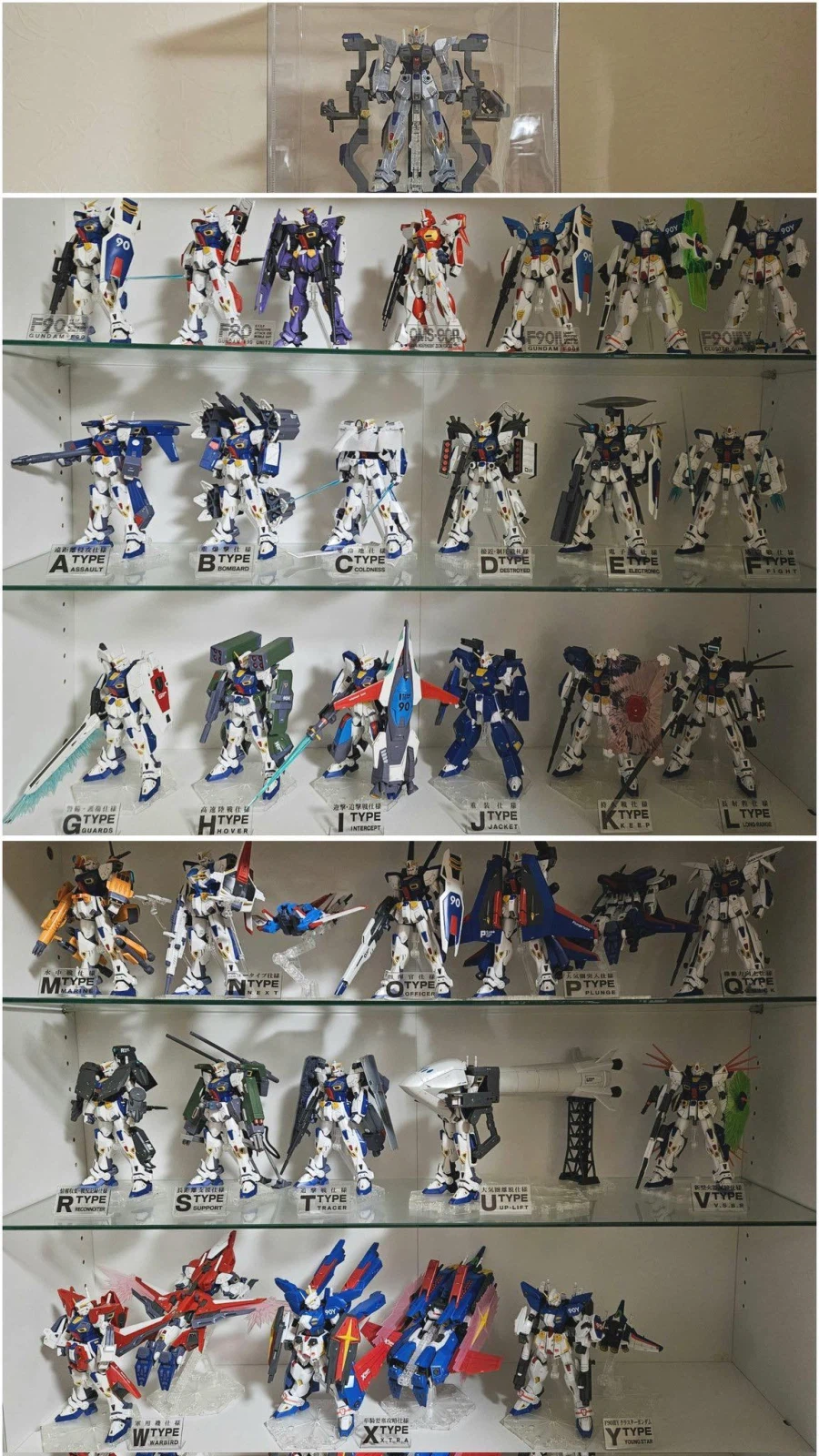 MG 건담 F90 계열 바리에이션 나열 사진 2_1.webp