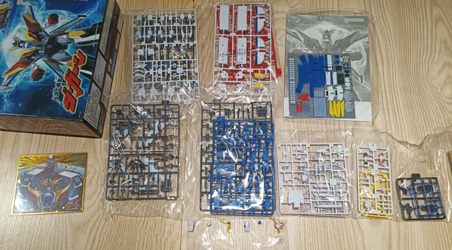 [반다이] SMP 다간 X 스티커, 사전도색 파츠, 런너 구성_4.webp