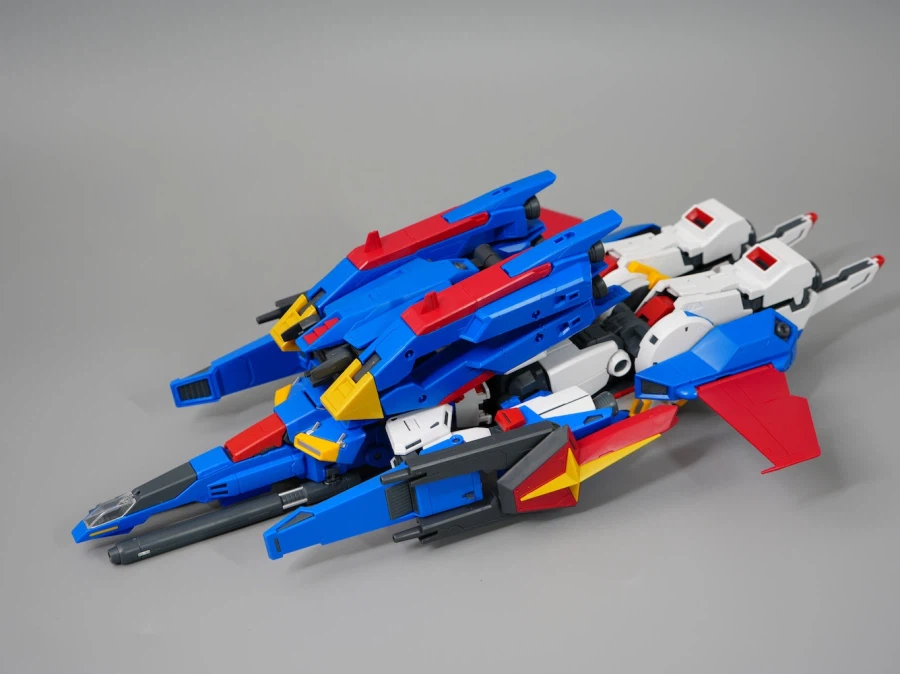 MG F90 Ⅲ 클러스터 건담 미션 팩 X 타입 + MG ZZ 건담 조합 사진_4.webp