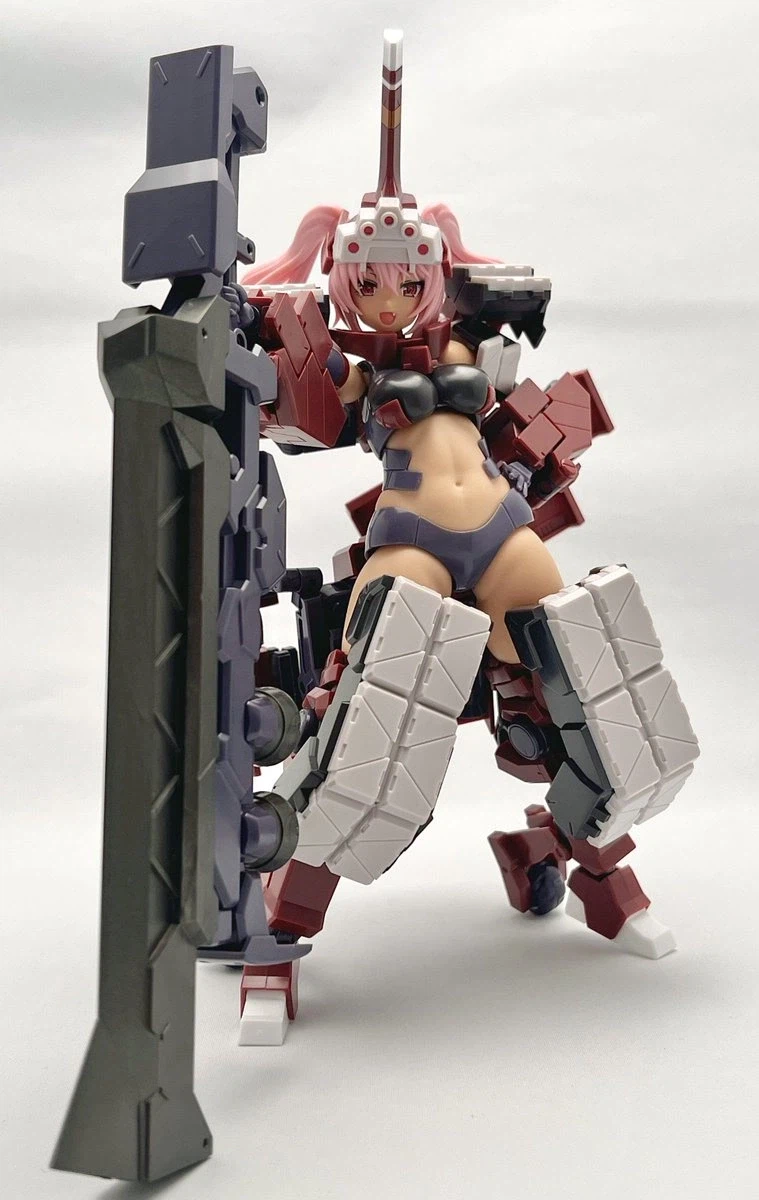 [코토부키야] 프레임암즈 걸 카구츠치・을 백병전 사양 조립 샘플 공개_1.webp