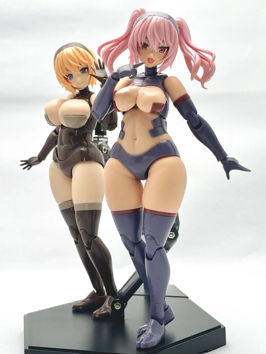 [코토부키야] 프레임암즈 걸 카구츠치・을 백병전 사양 조립 샘플 공개_3.webp