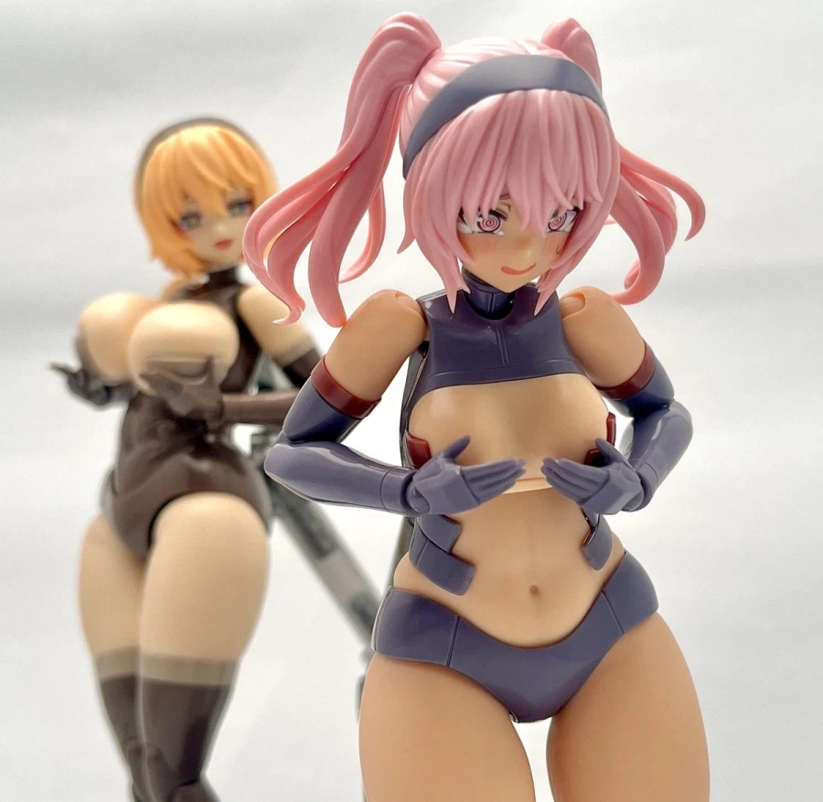 [코토부키야] 프레임암즈 걸 카구츠치・을 백병전 사양 조립 샘플 공개_4.webp