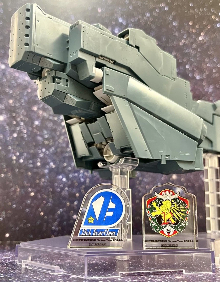 [코토부키야] 1/3000 은하영웅전설 DNT 히페리온 조립 샘플 공개_4.webp