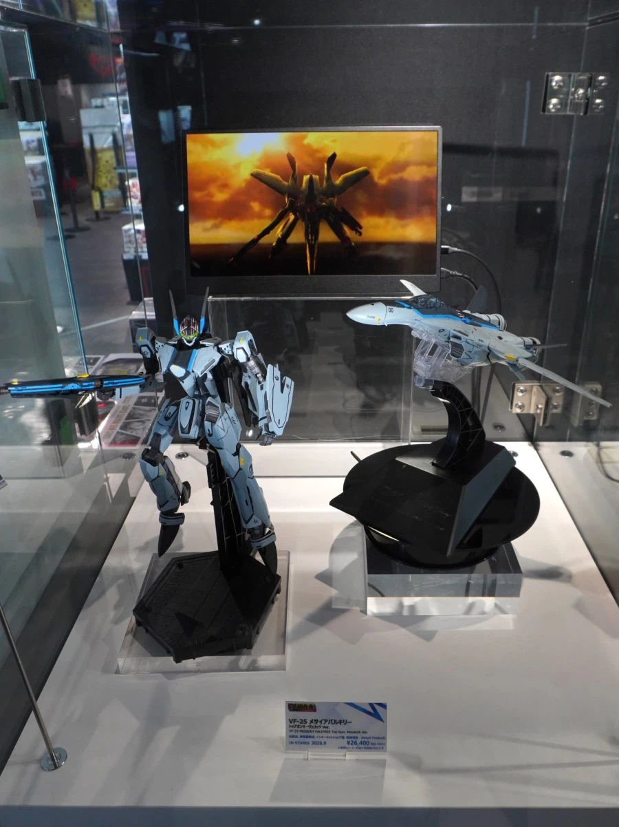 [반다이] DX초합금 VF-25 메사이어 탑건: 매버릭 전시 이미지_1.webp