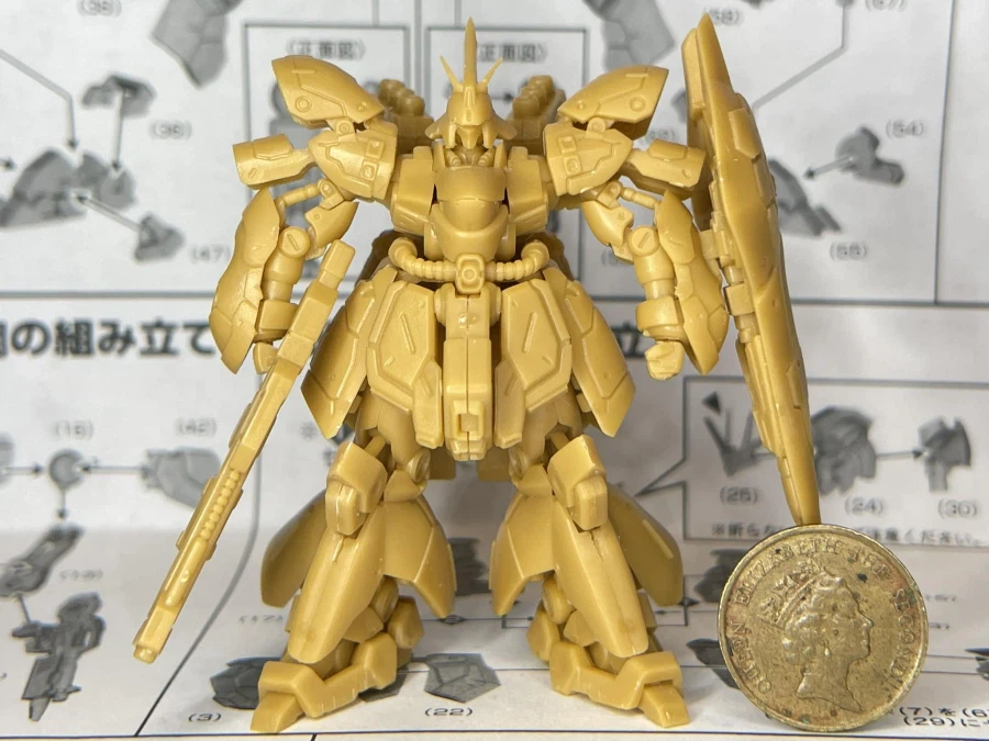건담 아티팩트 6 뉴 건담 / 사자비 / 야크트 도가 가조립 사진_3.webp