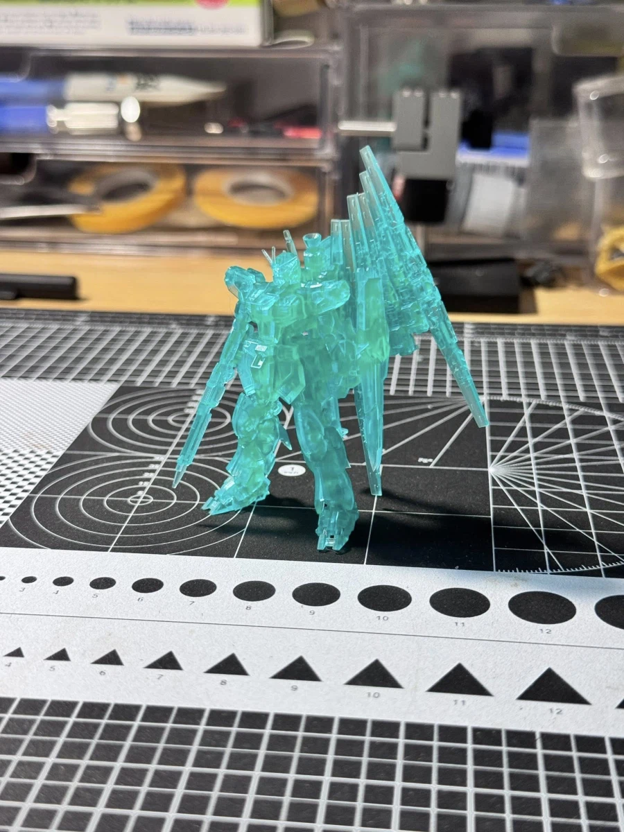 건담 아티팩트 6 뉴 건담 / 사자비 / 야크트 도가 가조립 사진_19.webp