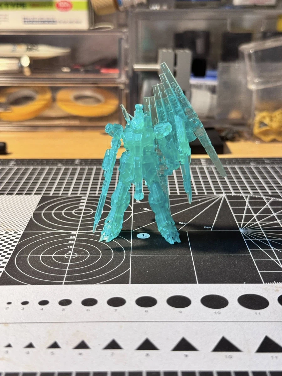 건담 아티팩트 6 뉴 건담 / 사자비 / 야크트 도가 가조립 사진_20.webp