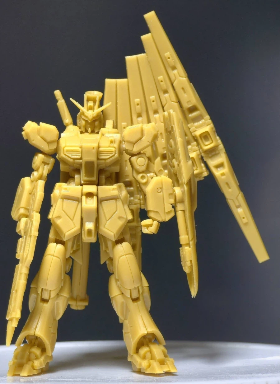 건담 아티팩트 6 뉴 건담 / 사자비 / 야크트 도가 가조립 사진_4.webp
