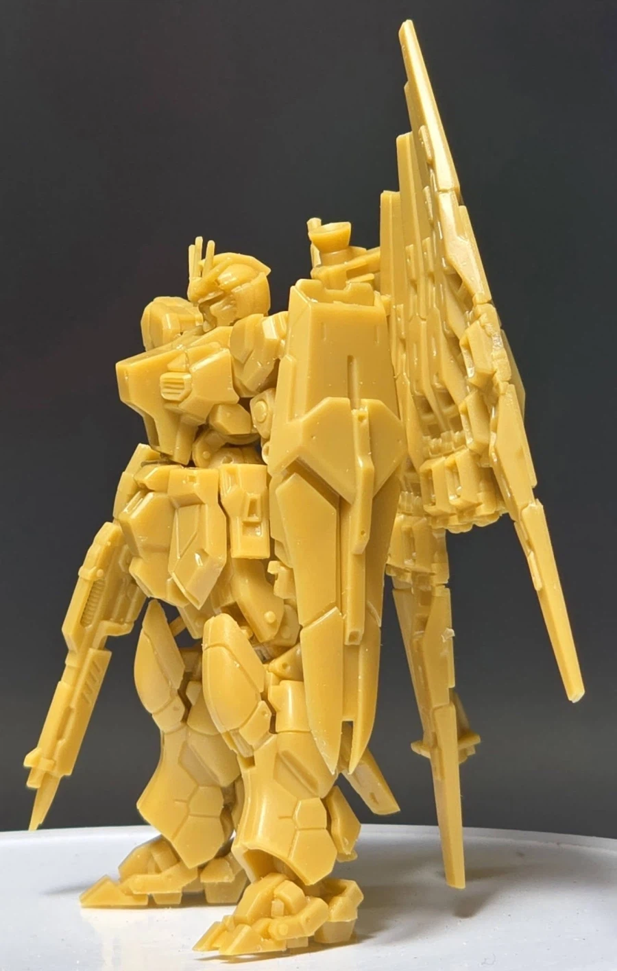 건담 아티팩트 6 뉴 건담 / 사자비 / 야크트 도가 가조립 사진_5.webp