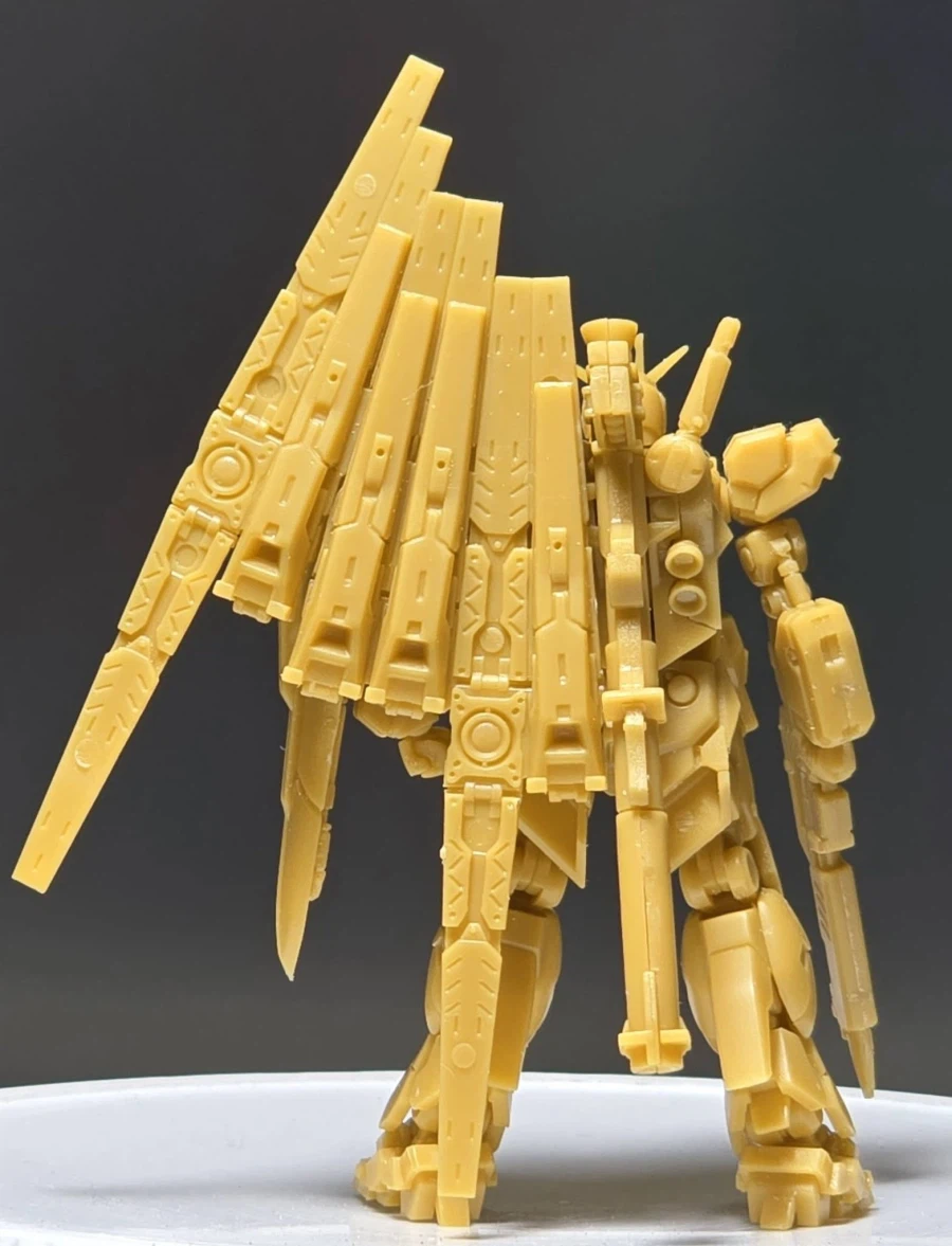 건담 아티팩트 6 뉴 건담 / 사자비 / 야크트 도가 가조립 사진_6.webp