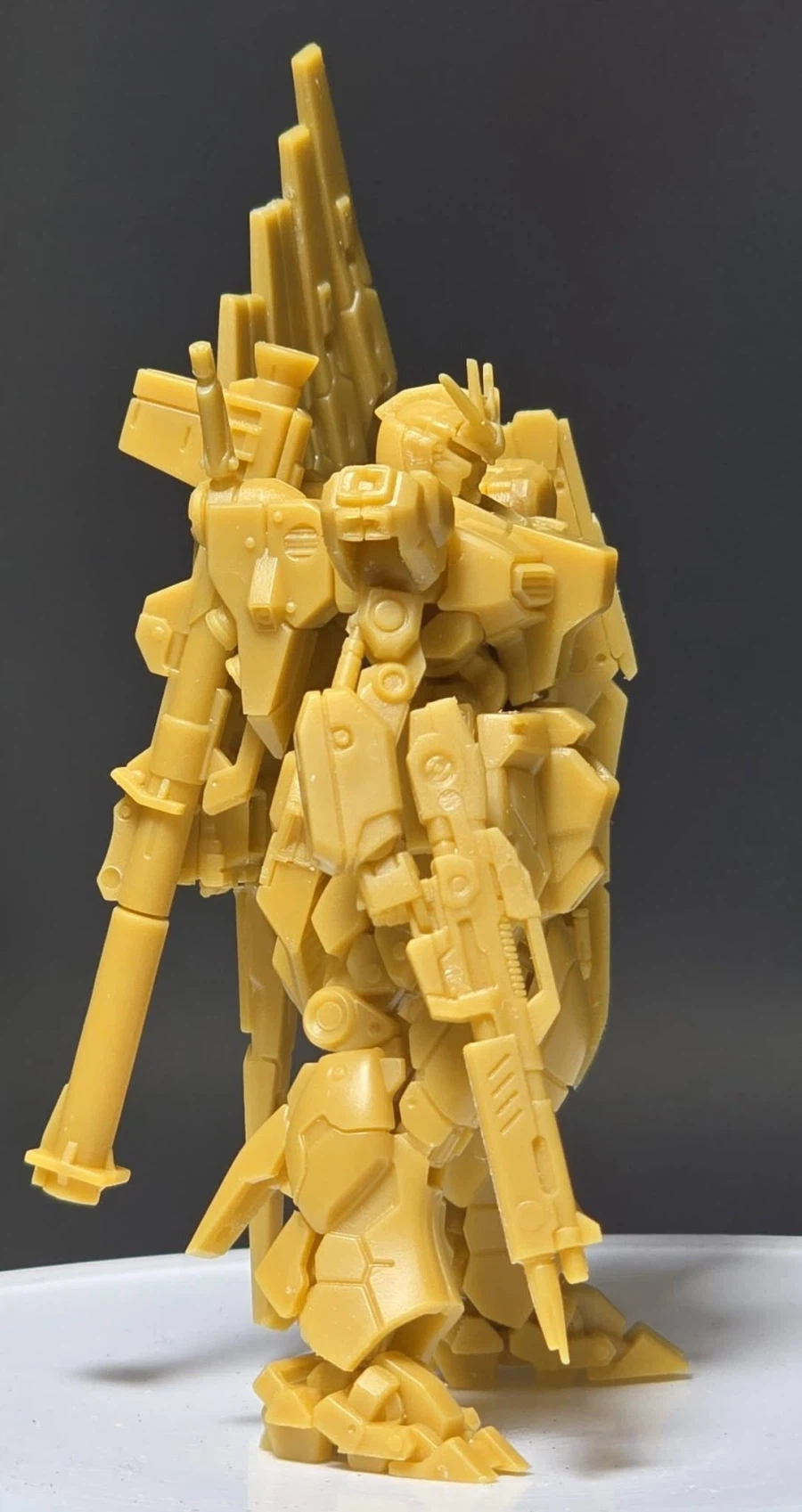 건담 아티팩트 6 뉴 건담 / 사자비 / 야크트 도가 가조립 사진_7.webp