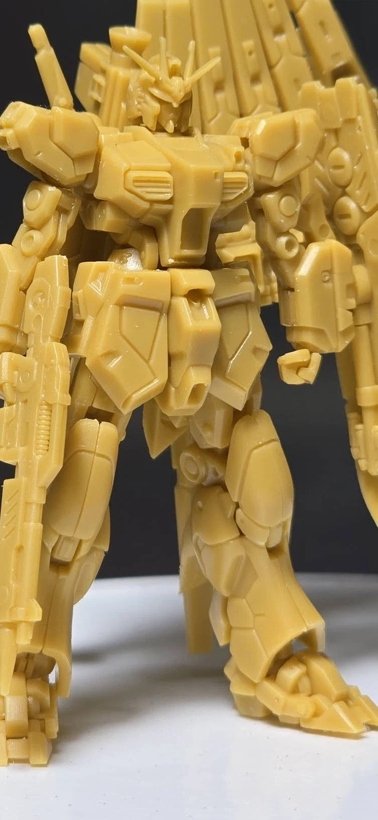 건담 아티팩트 6 뉴 건담 / 사자비 / 야크트 도가 가조립 사진_8.webp