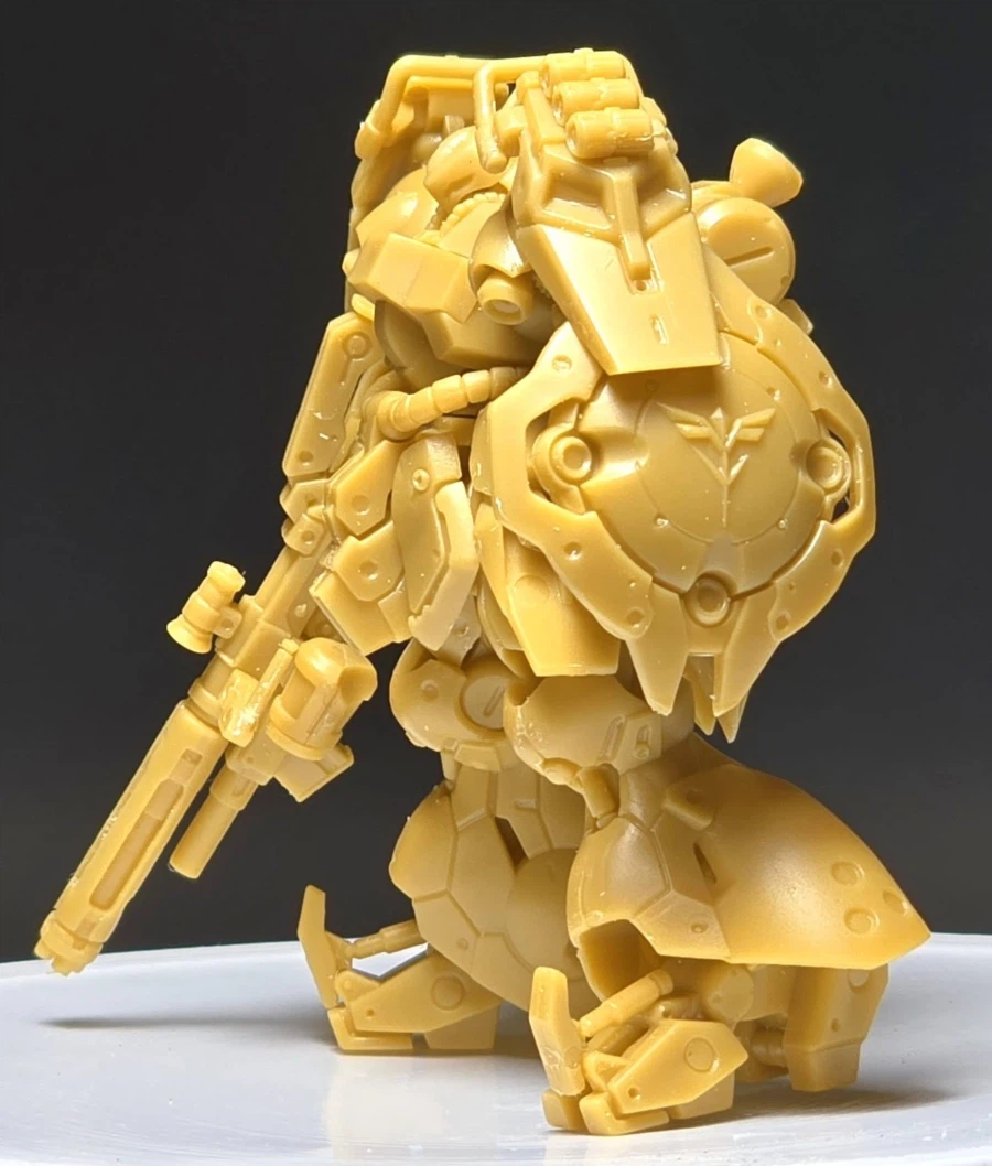 건담 아티팩트 6 뉴 건담 / 사자비 / 야크트 도가 가조립 사진_17.webp