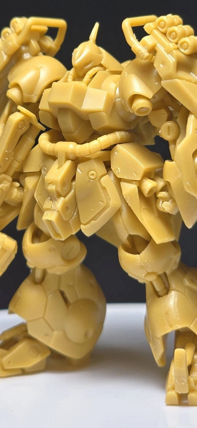 건담 아티팩트 6 뉴 건담 / 사자비 / 야크트 도가 가조립 사진_18.webp