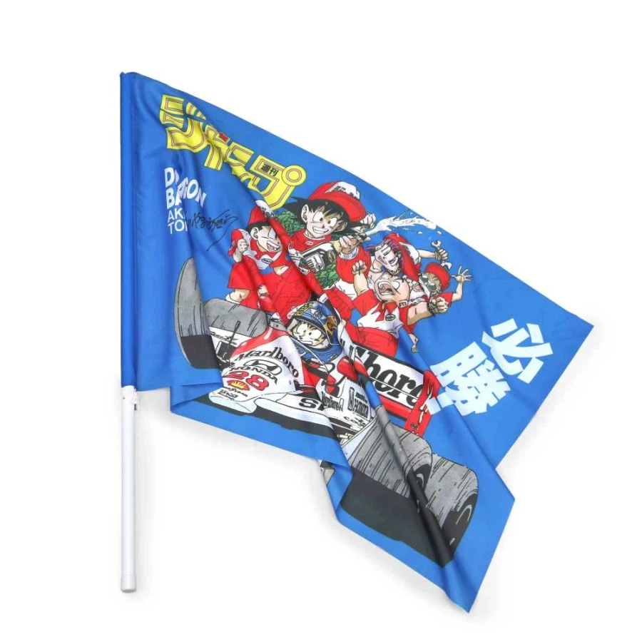 토리야마 아키라가 그린 F1 깃발) 경매에서 8만달러에 판매_1.webp