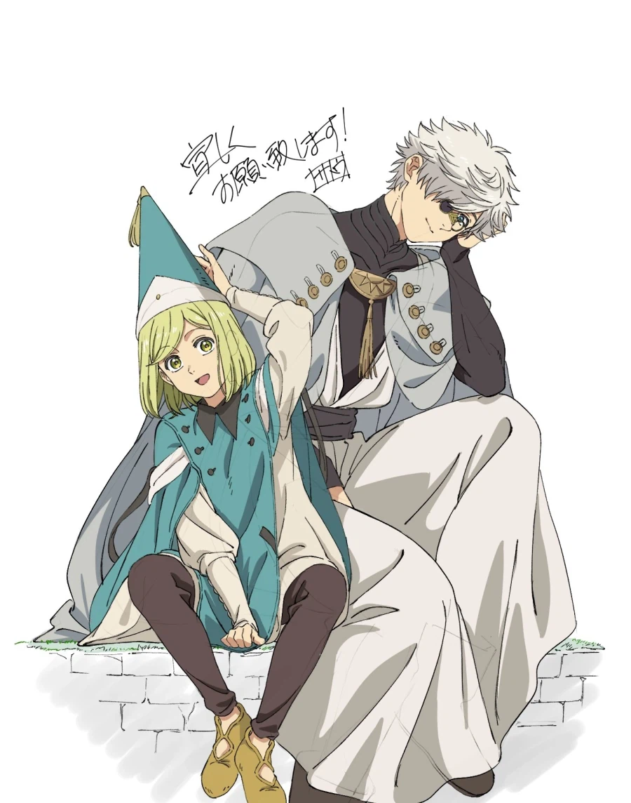 고깔모자의 아틀리에) 1화 원화, 축전, 배경 미술_9.webp