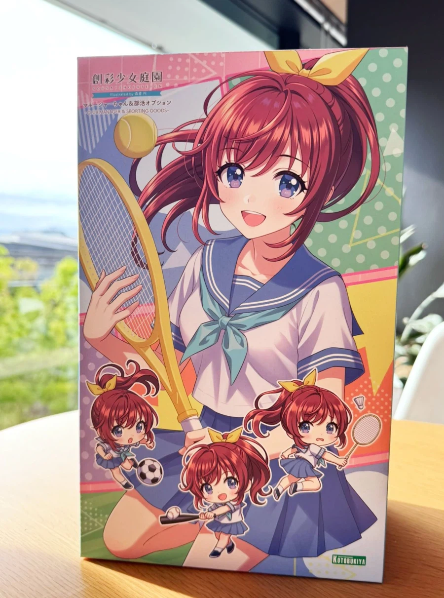 [코토부키야] 창채소녀정원 매니저 짱 ＆ 부활동 옵션 박스 샘플 공개_1.webp