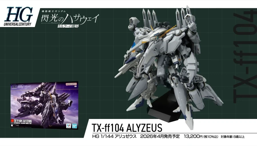 [반다이] 기동전사 건담 섬광의 하사웨이 건프라 시리즈 라인업 PV_2.webp