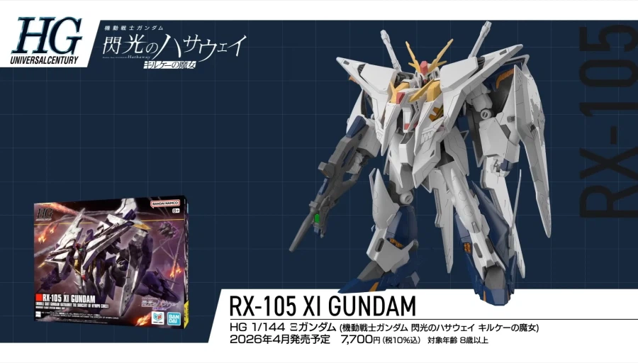 [반다이] 기동전사 건담 섬광의 하사웨이 건프라 시리즈 라인업 PV_9.webp
