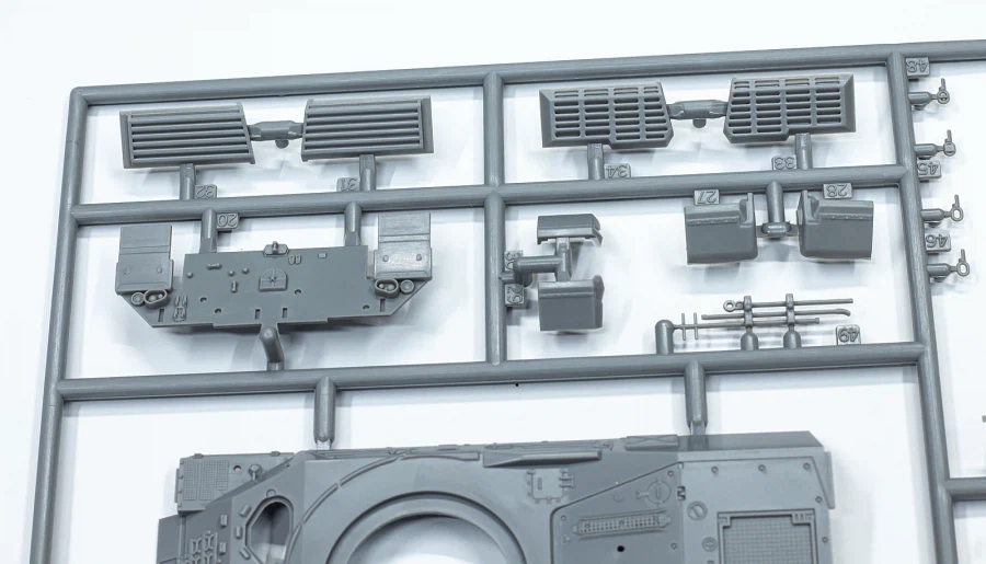 [아카데미 과학] 1/72 독일 육군 레오파드 1A5 런너 사진_9.webp