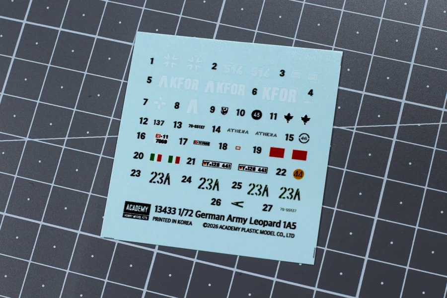 [아카데미 과학] 1/72 독일 육군 레오파드 1A5 런너 사진_15.webp