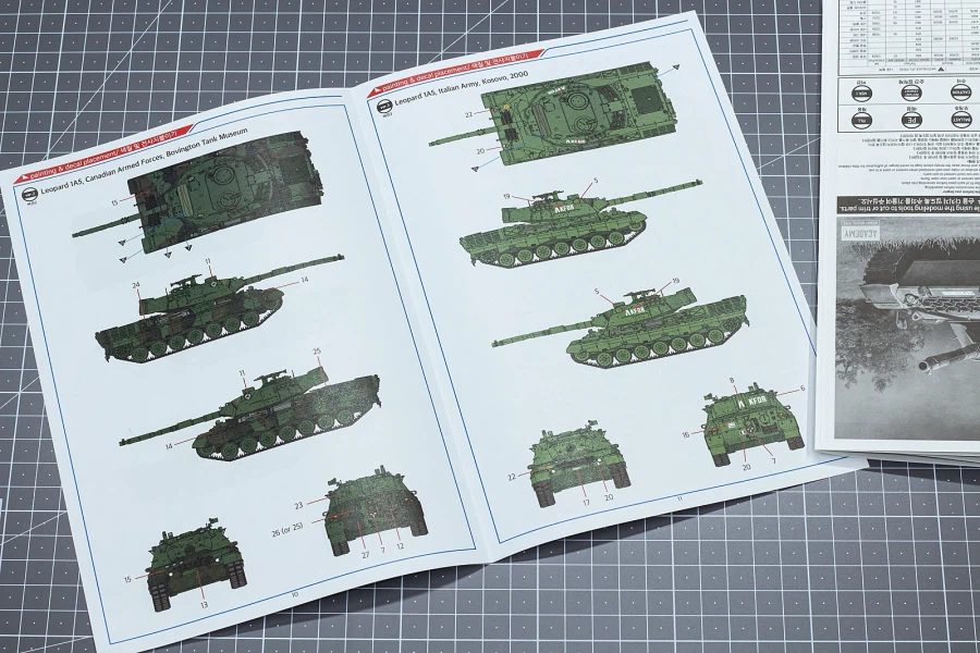 [아카데미 과학] 1/72 독일 육군 레오파드 1A5 런너 사진_17.webp