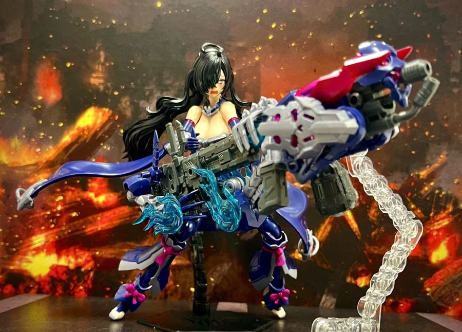 [코토부키야] M.S.G 헤비웨폰 유닛 66 화염방사기 조립 샘플 공개_4.webp