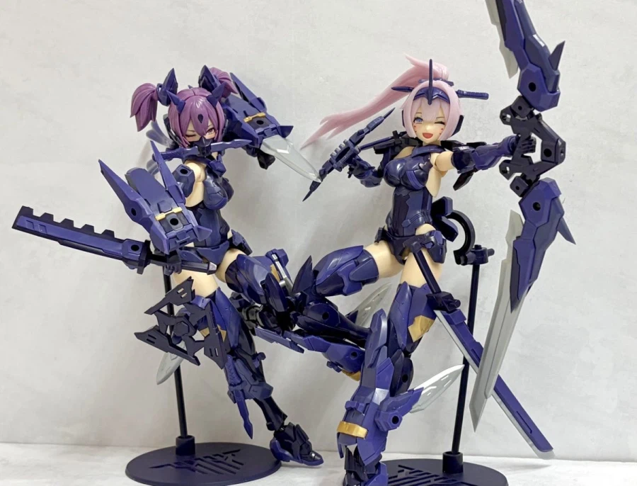 [코토부키야] 메가미 디바이스 아수라 궁병 키즈나 섀도우 에디션. 조립 샘플 공개_3.webp