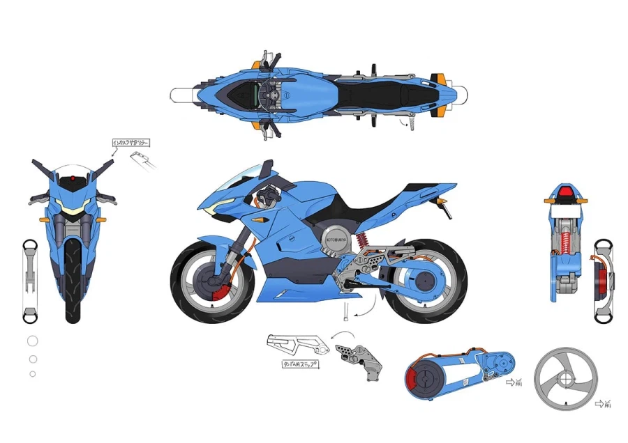 [코토부키야] 창채소녀정원 익스트림 스포츠 바이크. 4월 16일 예약 시작_5.webp