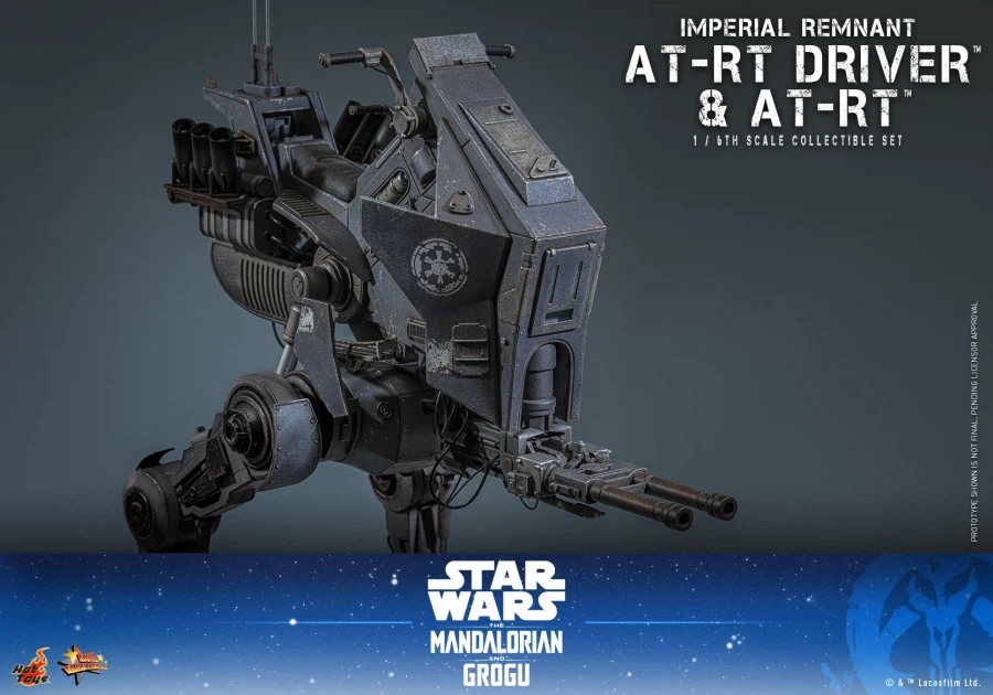 [핫토이] 1/6 만달로리안과 그로구 - AT-RT & 드라이버_16.webp