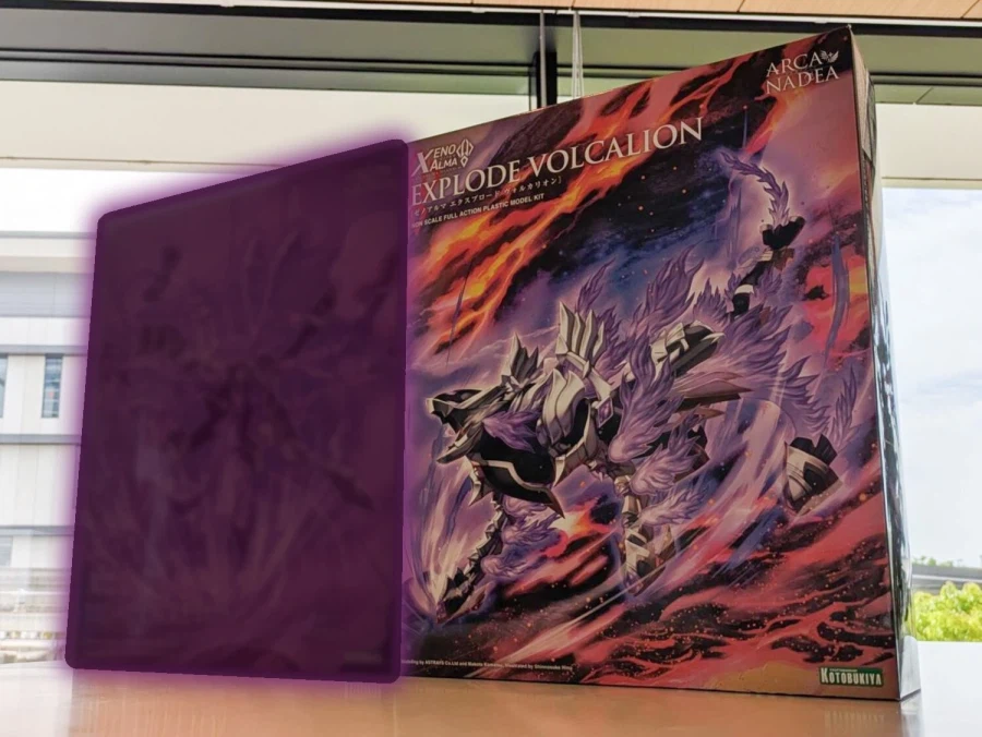 [코토부키야] 아르카나디아 제노알마 익스플로드 볼카리온 박스 이미지 공개_3.webp