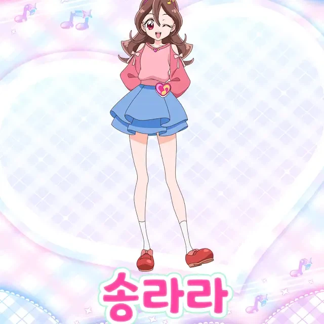[너랑 아이돌 프리큐어♪] 등장인물 소개 큐어 아이돌 / 송라라_2.webp