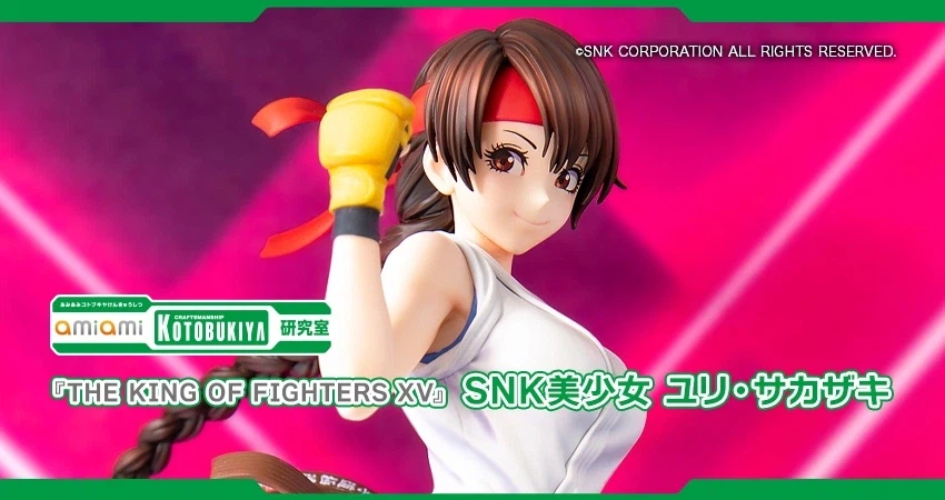 [코토부키야] 1/7 SNK 미소녀 시리즈 KOF - 유리 사카자키 추가 이미지_1.webp